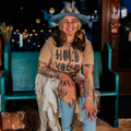 Hold Your Horses: A Modern Cowgirl Outfit with Vintage Western Spirit