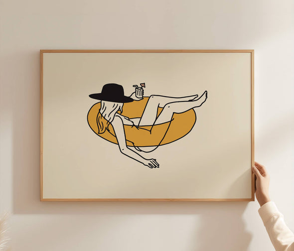 Naked Cowgirls & Cheap Wine: The Art Prints Everyone’s Talking About at PodunkAnnie's 🤠🍷