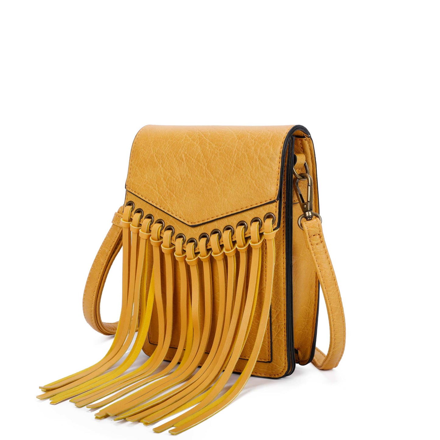 Scarlet Fringe Phonecase Crossbody