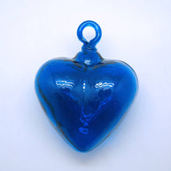 Medium Glass Heart Ornament
