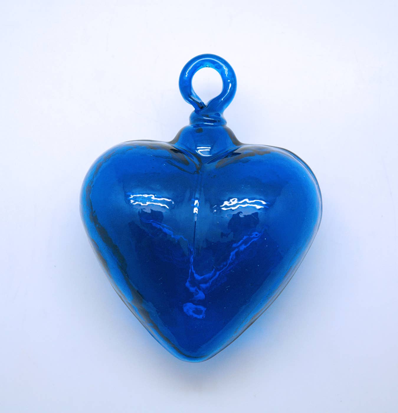 Medium Glass Heart Ornament