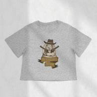 Bunny Cowgirl Boxy Crop Top