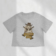 Bunny Cowgirl Boxy Crop Top