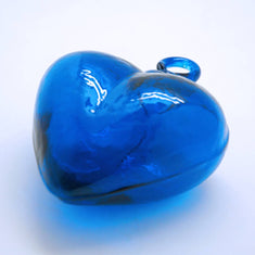 Medium Glass Heart Ornament
