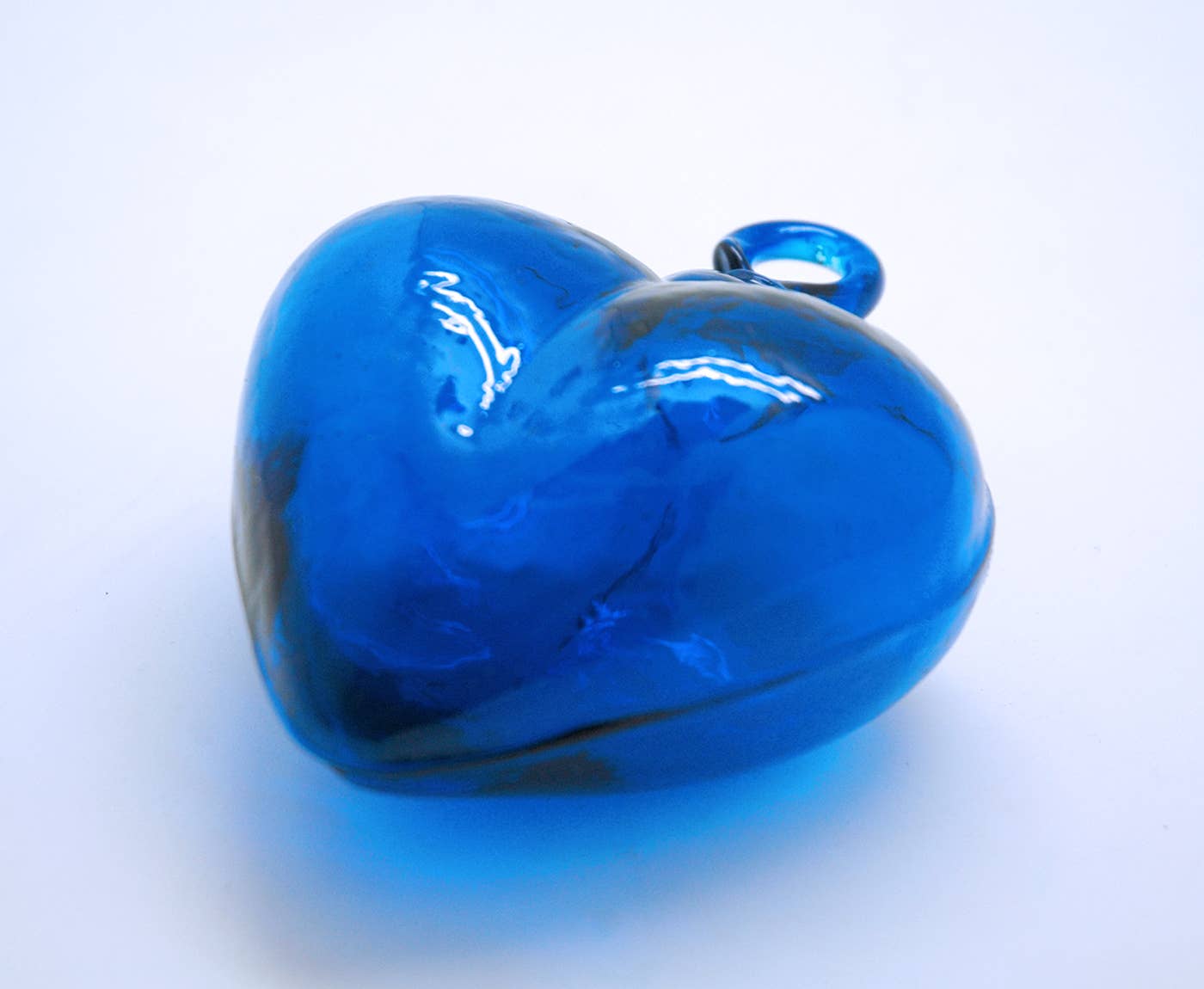 Medium Glass Heart Ornament