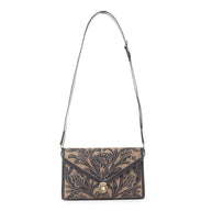 Lark Hand-Tooled Purse