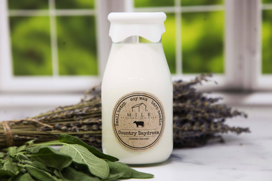 Milk Bottle Candle 13 oz
