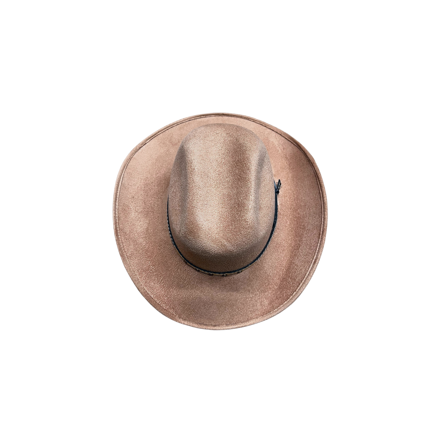 Kids Child Unisex Vegan Suede Western Cowboy Hat