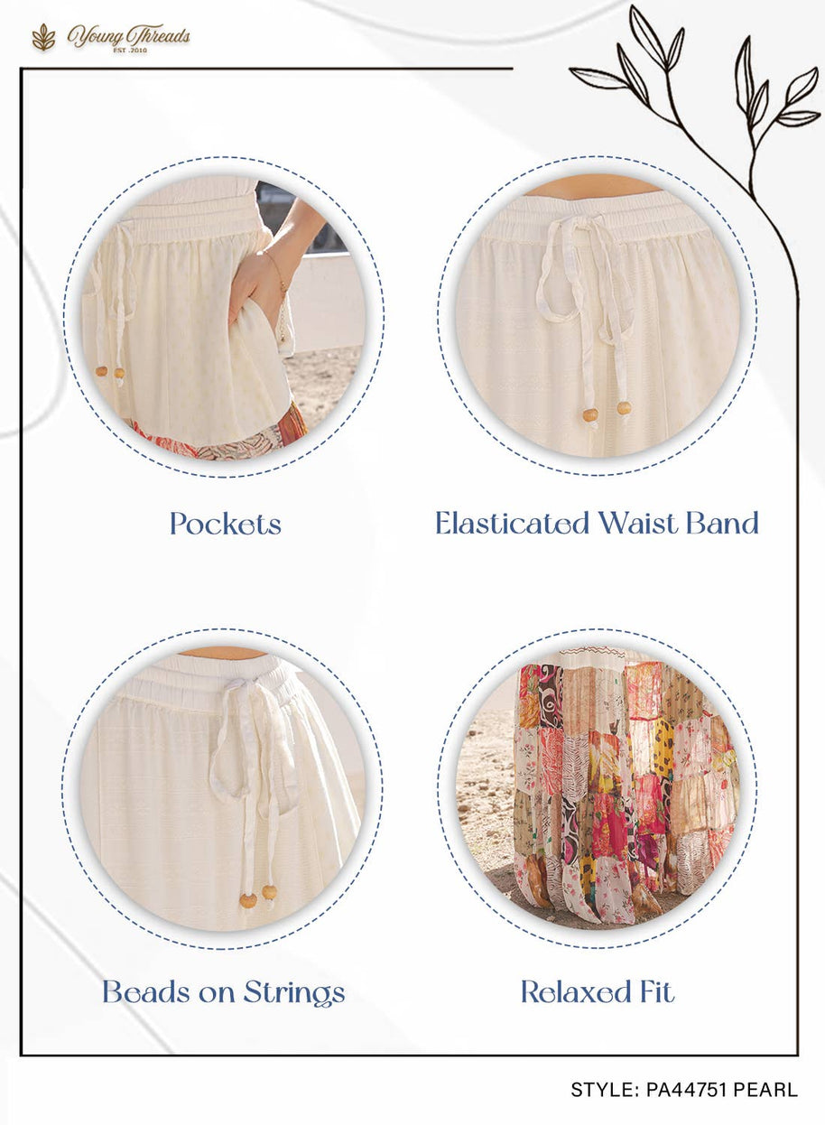 Boho Patchwork Palazzo Pants