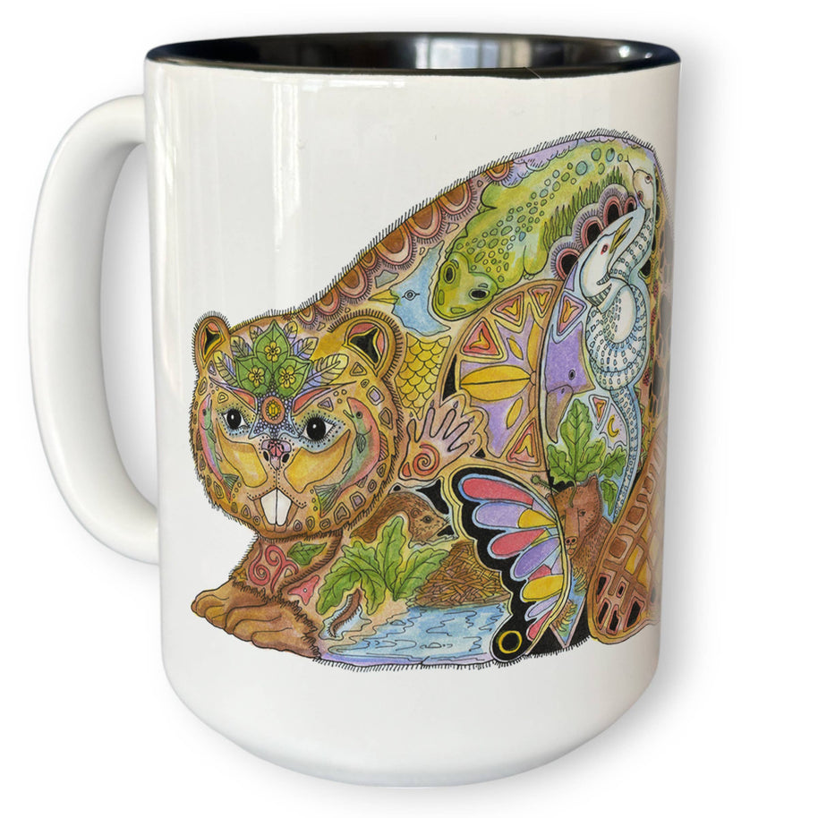 Beaver 15 oz Mug
