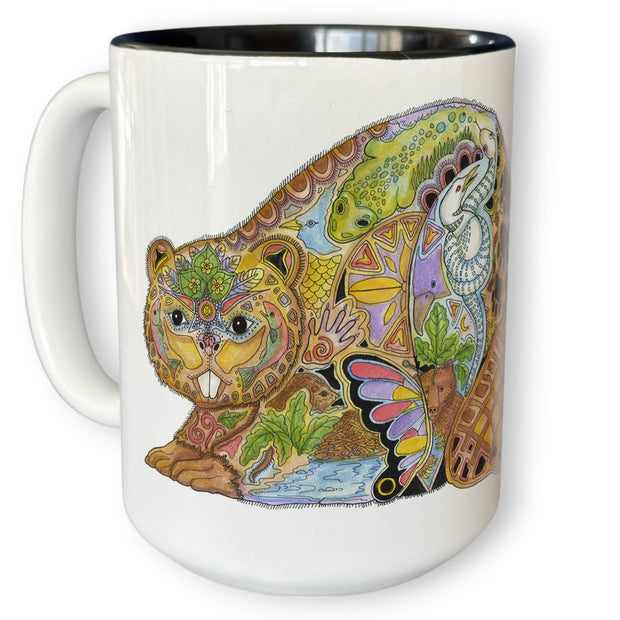 Beaver 15 oz Mug