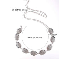 Hollow Carving Concho Belt