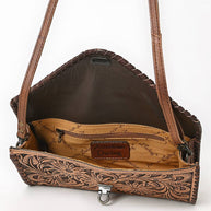 Tooled Leather Envelope Purse