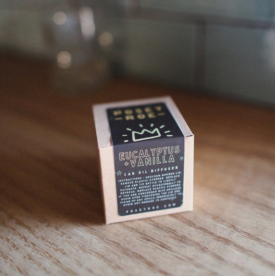 Eucalyptus + Vanilla Car Diffuser