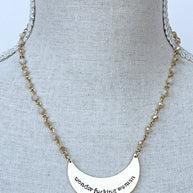 Wonder Woman Necklace in Gold