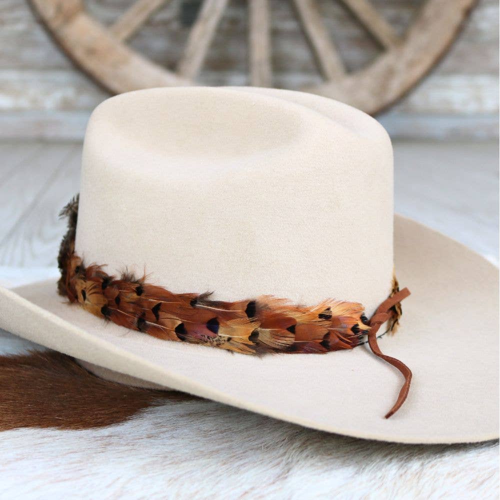 Stellar Feather Hat Band