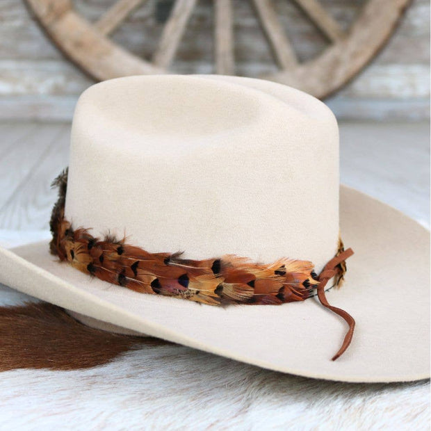 Stellar Feather Hat Band