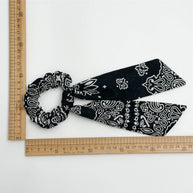 Bandana Ribbon Scrunchie