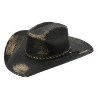 Alibi Straw Band Tassel Classic Western Cowboy Hat