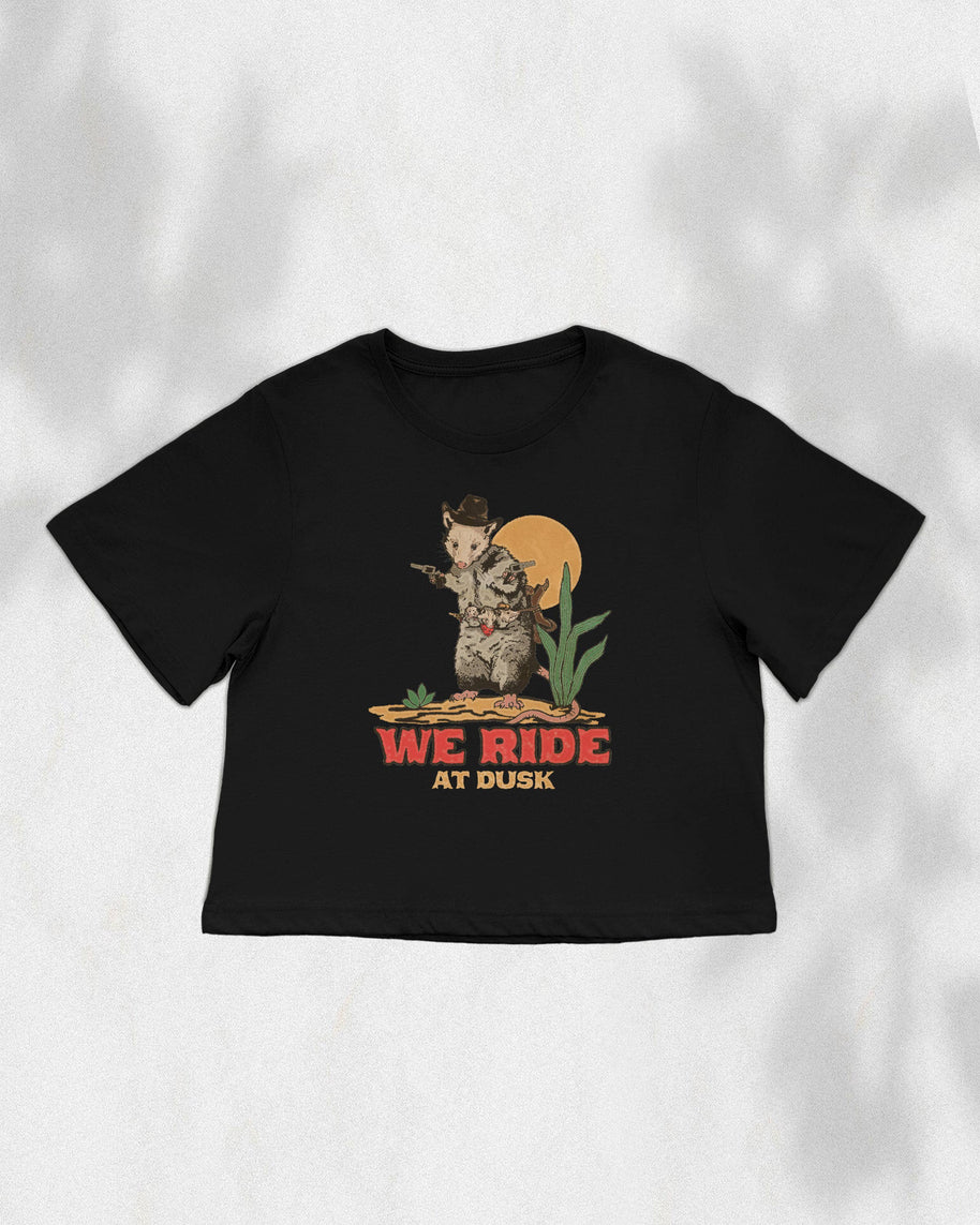 Possum Cowboy Boxy Crop