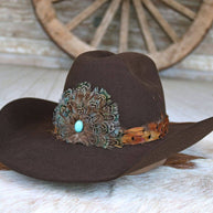 Stellar Feather Hat Band