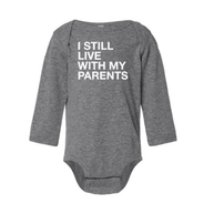 Live with Parents Onesie