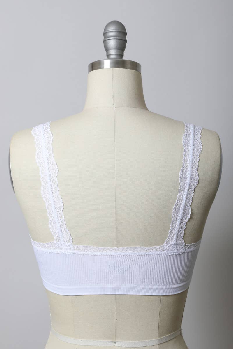 Ribbed Crop Tank Bralette