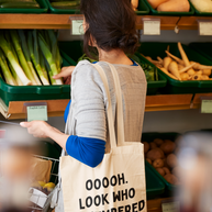 Look Who Remembered the Bag Cotton Tote Bag