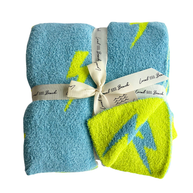 Lightning Bolt Luxe Home Blanket