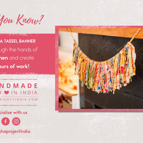 Kantha Tassel Garland