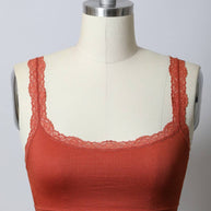 Ribbed Crop Tank Bralette