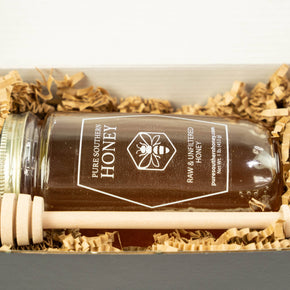 Honey with Dipper Gift Box Set