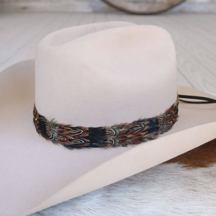 Shea Feather Hat Band