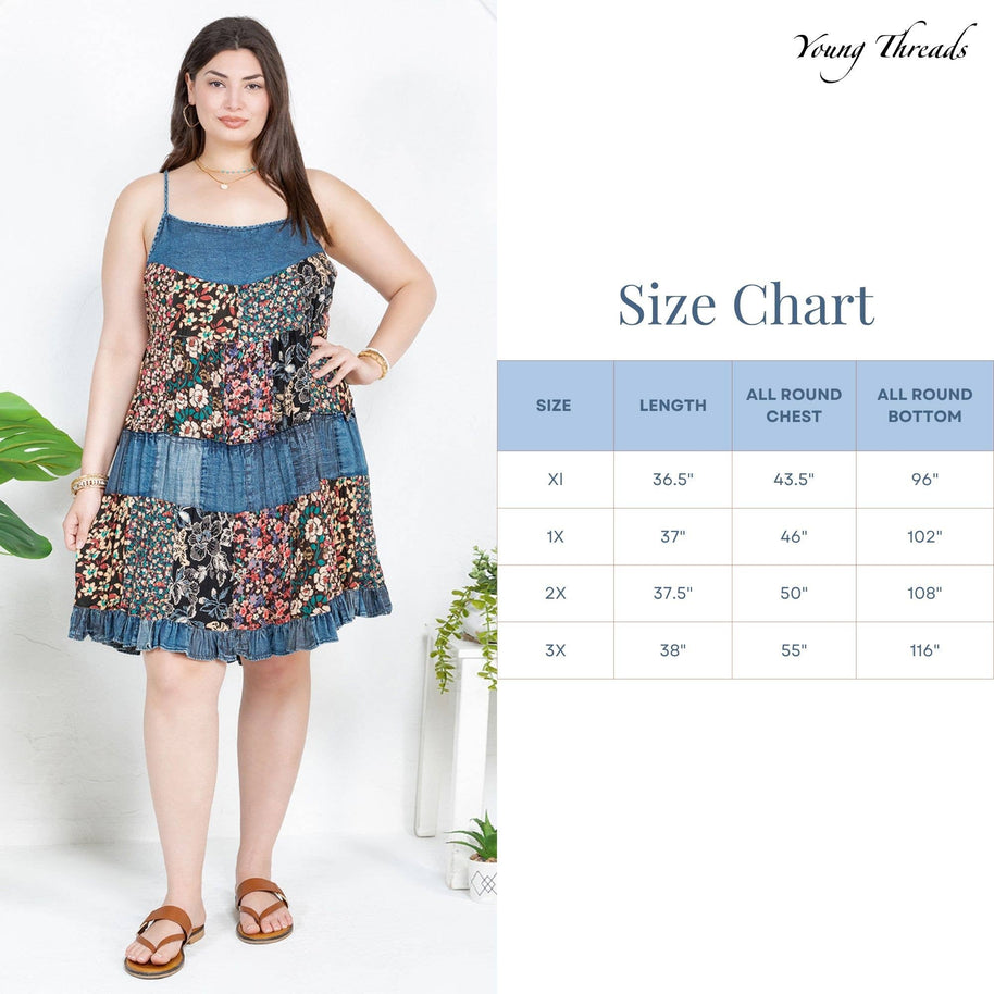 Babydoll Patchwork Dress