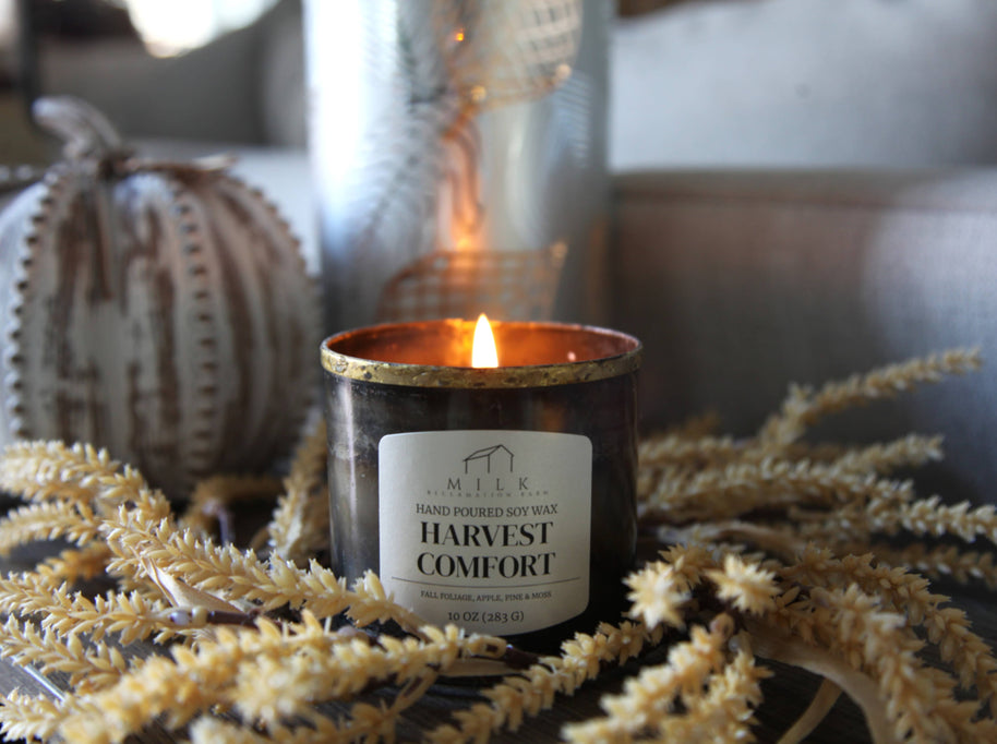 Rustic Barn Metal Candle - 10 oz: Santal & Rosewood