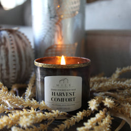 Rustic Barn Metal Candle - 10 oz: Santal & Rosewood