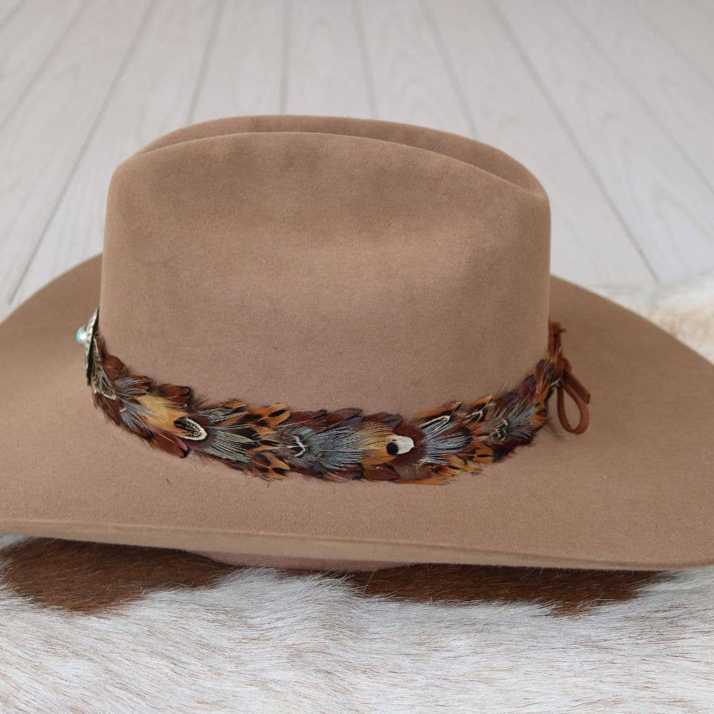 Telluride Feather Hat Band