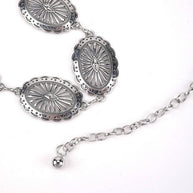 Hollow Carving Concho Belt