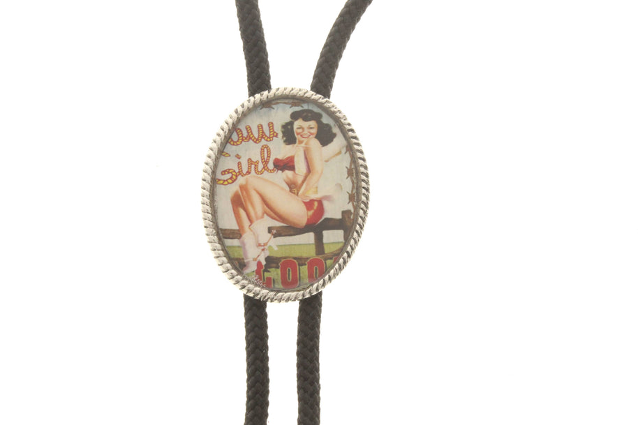 Vintage Resin Virgin de Guadelupe Bolo