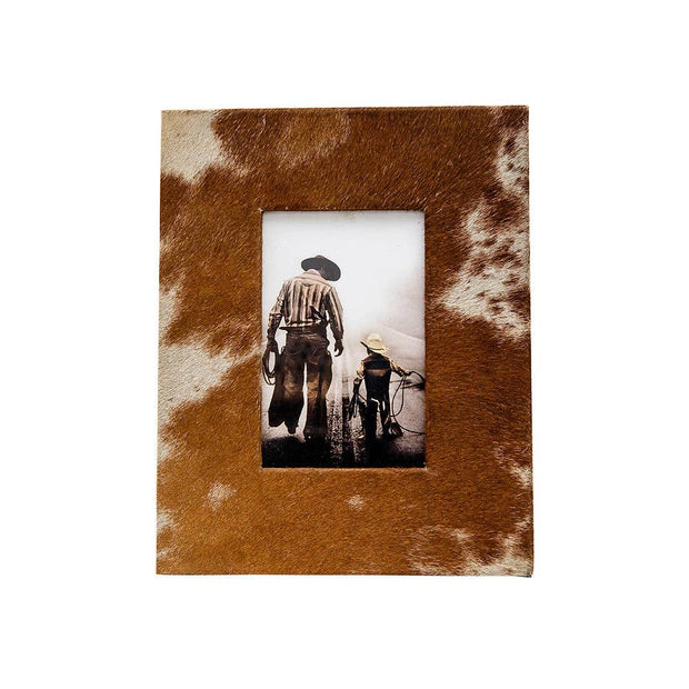 Ploti Cowhide Photo Frame