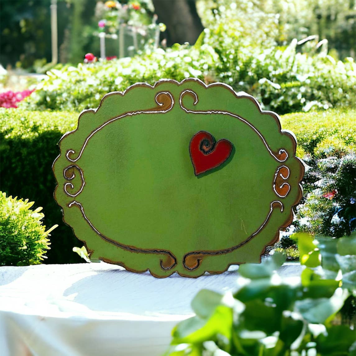 Metal Heart Picture Frame with Magnet