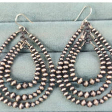 Wild Sage Cascade Desert Pearl Sterling Silver Earring