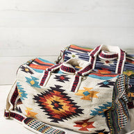 Ethnic Print Duffel Bag