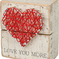 Love You More String Art