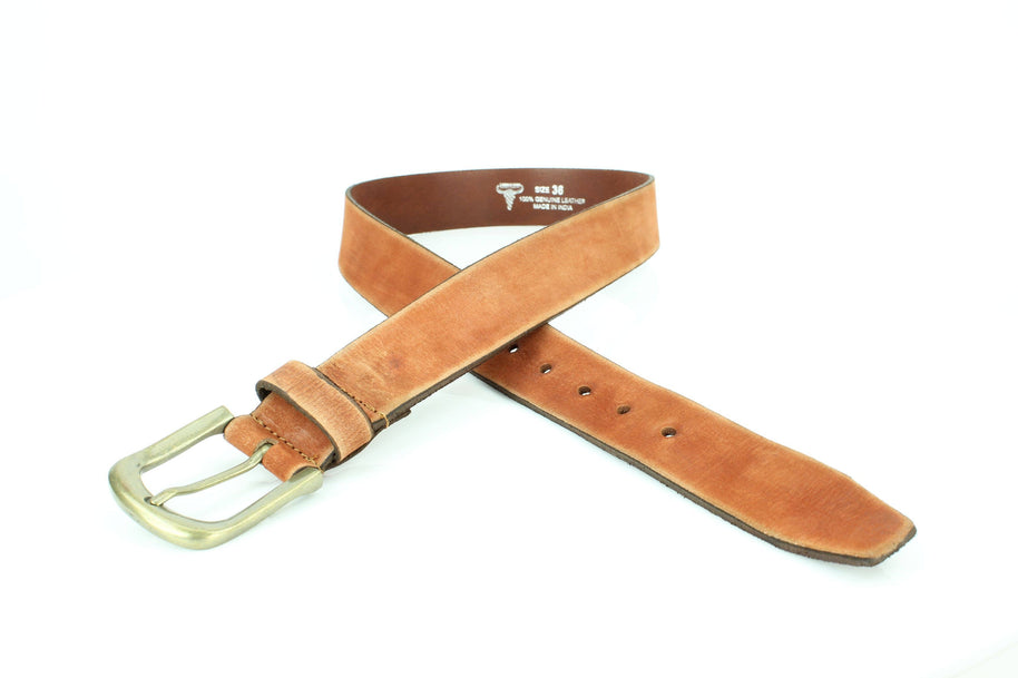 Distressed Leather Belt
