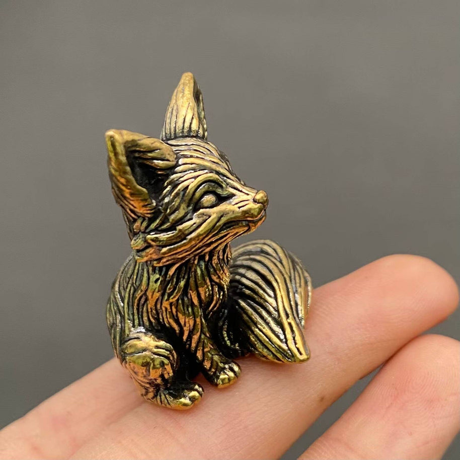 Brass Little Fox