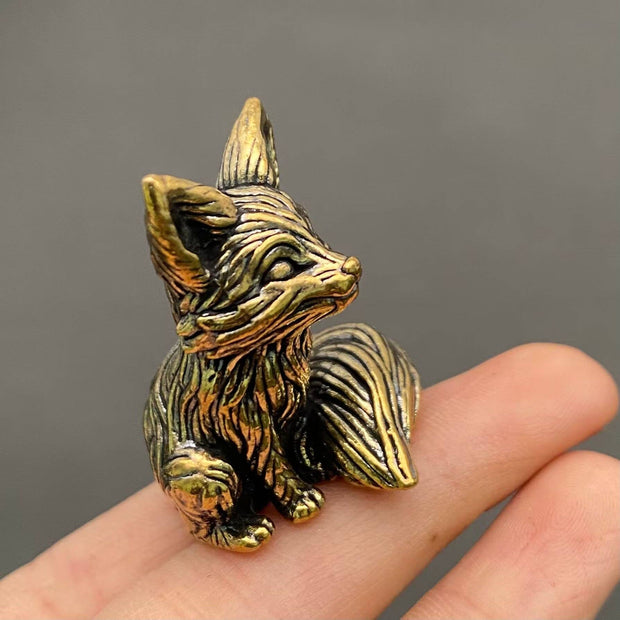 Brass Little Fox