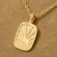 Sun Rise Pendant Necklace