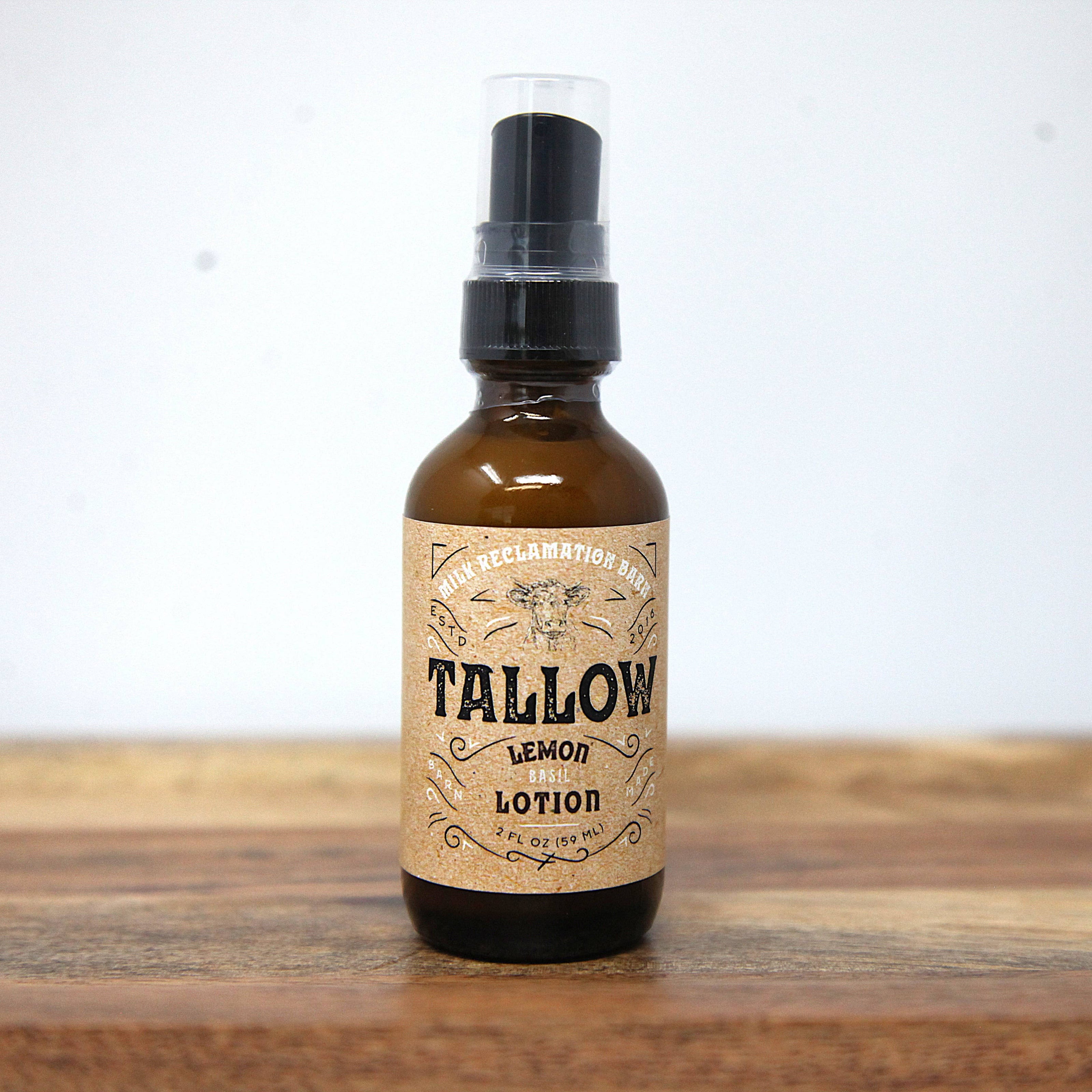 Tallow Lotion - 2 oz. Travel Bottle