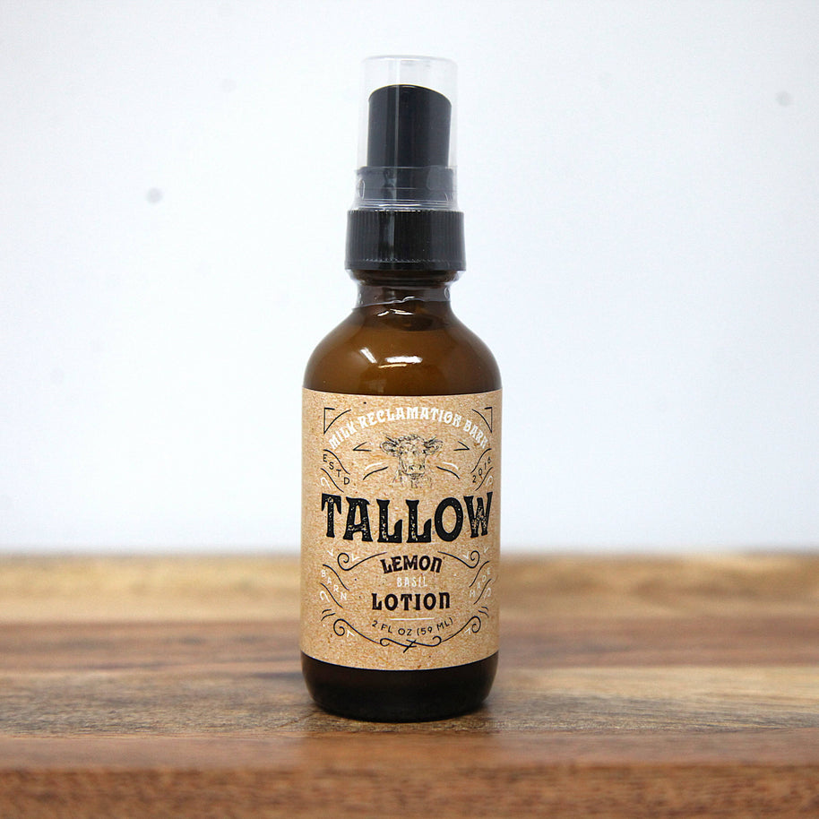 Tallow Lotion, 2 oz Bergamot